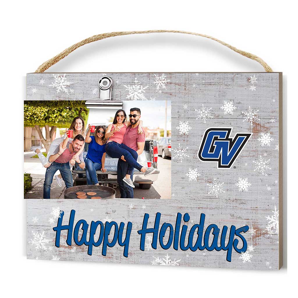 Happy Holidays Clip It Photo Frame Grand Valley State Lakers