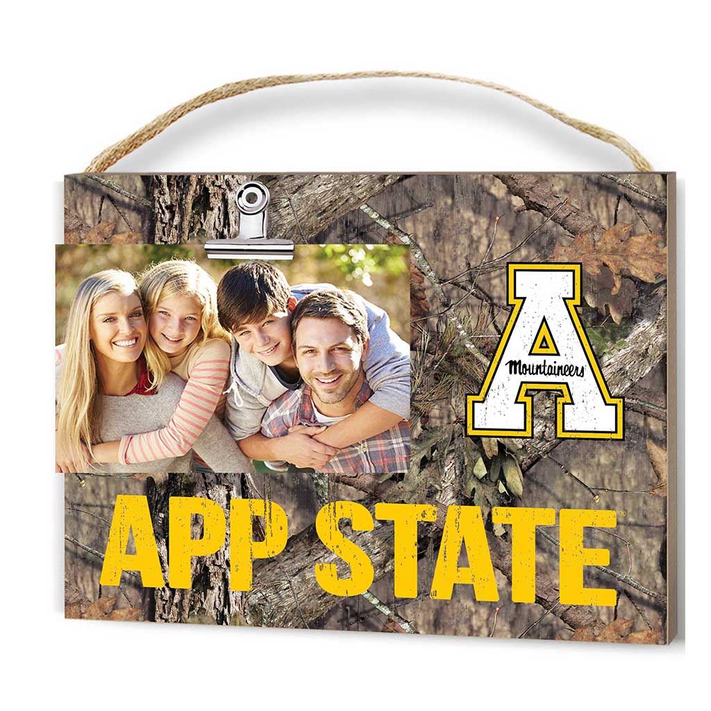Clip It Mossy Oak With Logo Photo Frame Appalachian State Mountaineers
