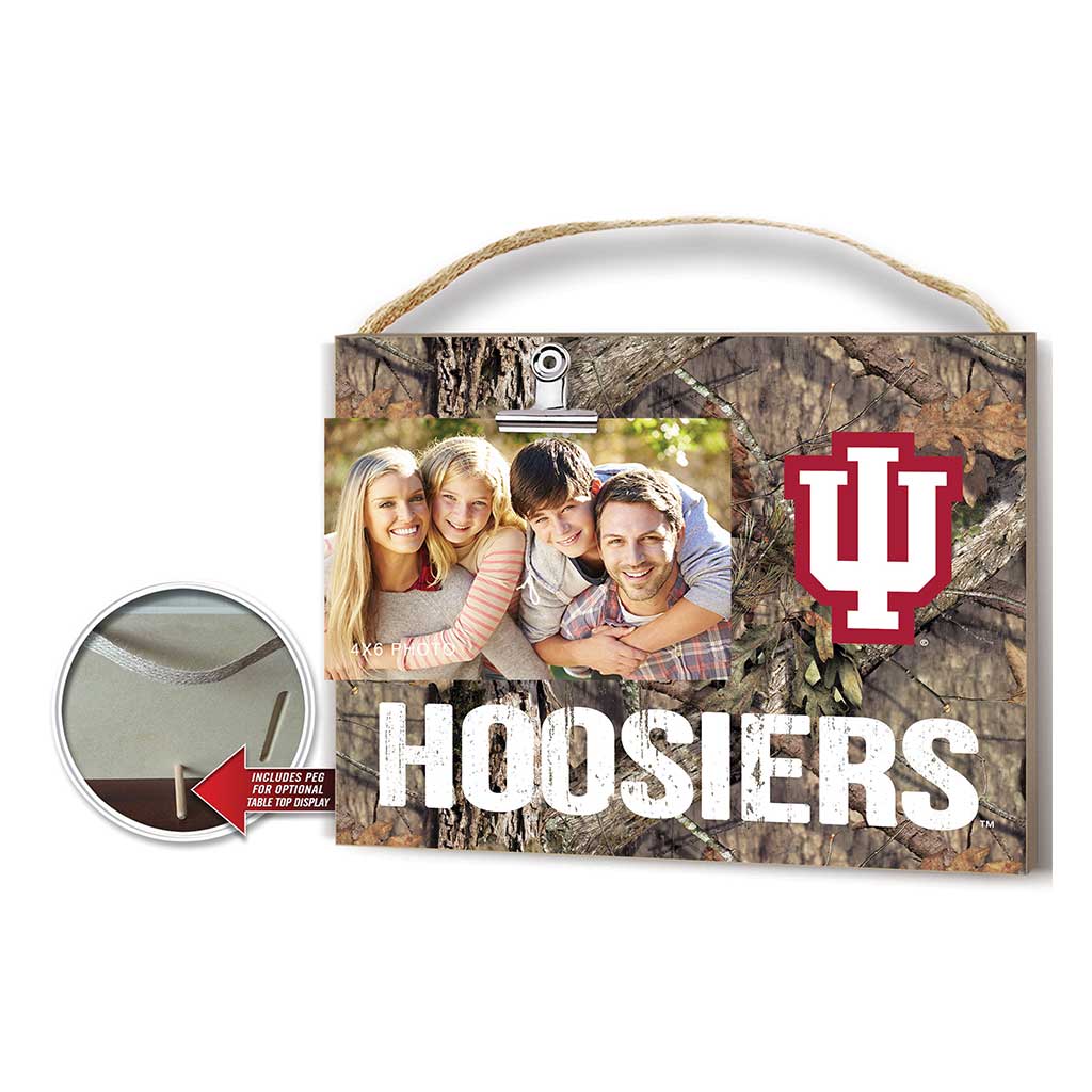 Clip It Mossy Oak With Logo Photo Frame Indiana Hoosiers