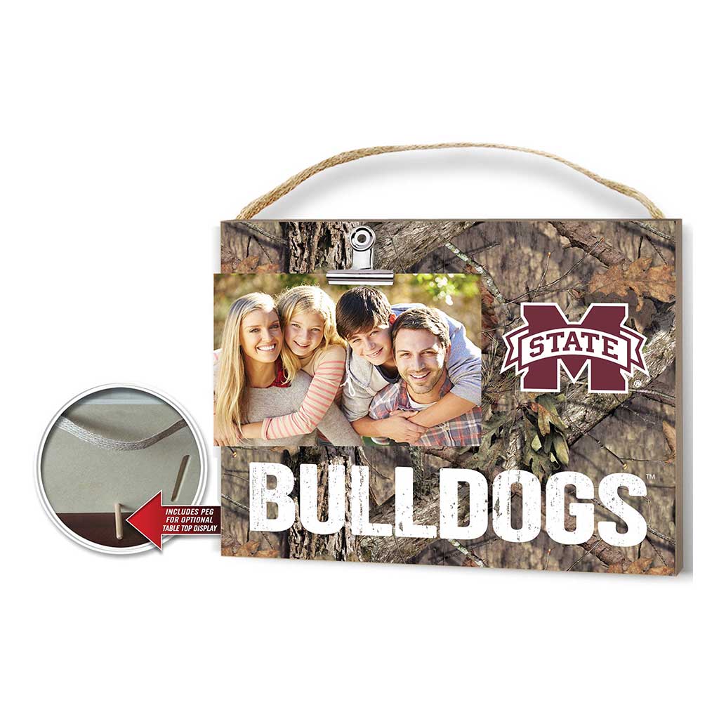 Clip It Mossy Oak With Logo Photo Frame Mississippi State Bulldogs