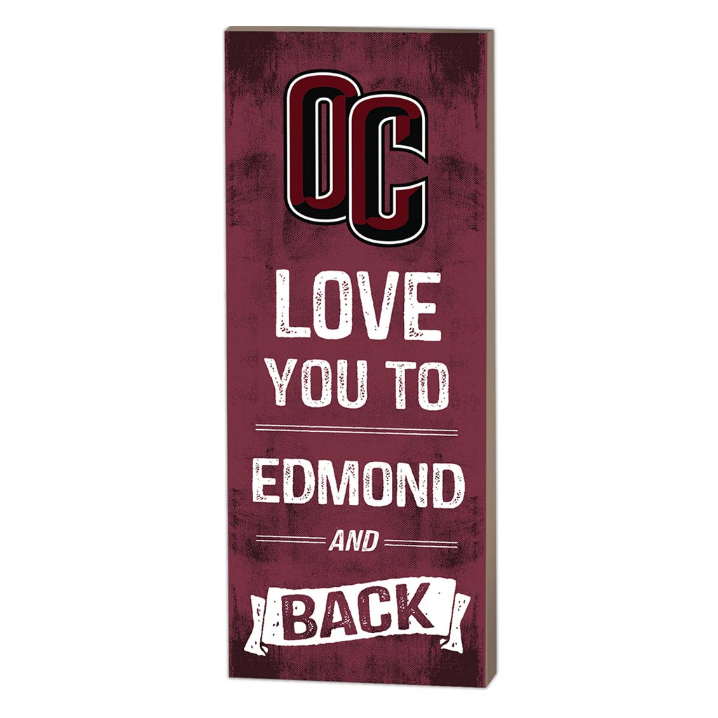7x18 Logo Love You To Oklahoma Christian University Eagles