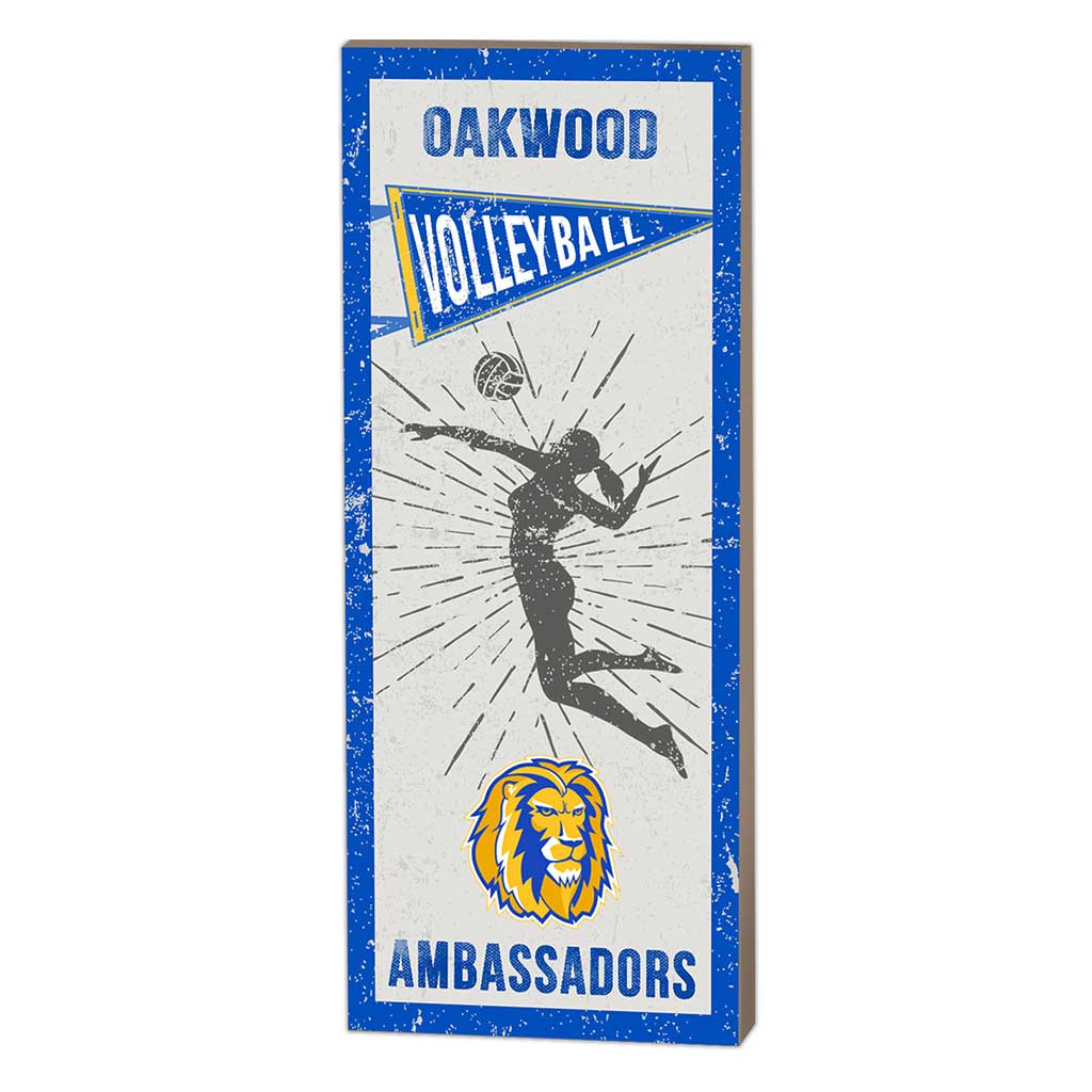 7x18 Vintage Player Oakwood University Ambassadors - Girl's Volleyball