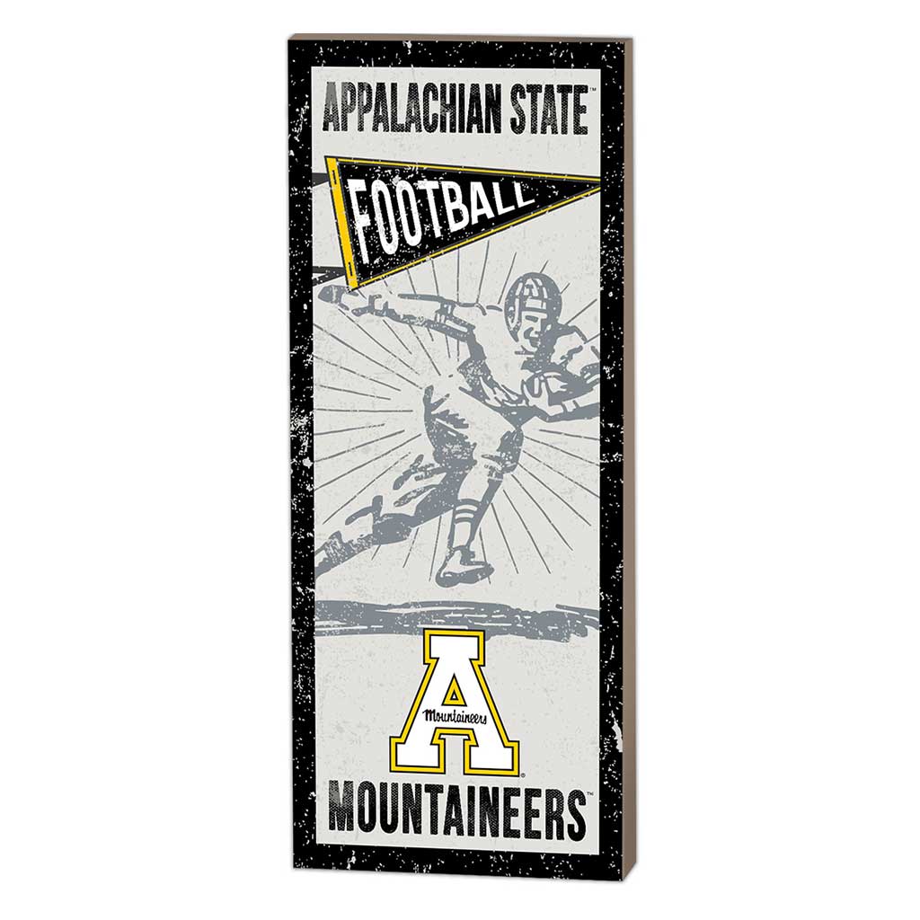 7x18 Vintage Player Appalachian State Mountaineers