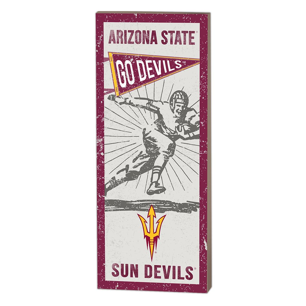 7x18 Vintage Player Arizona State Sun Devils