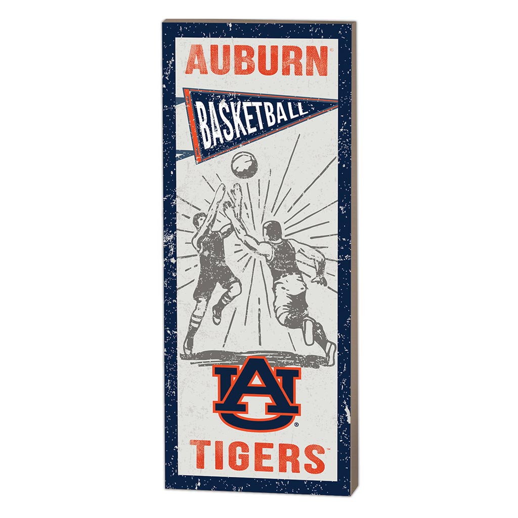 7x18 Vintage Player Auburn Tigers Basketball