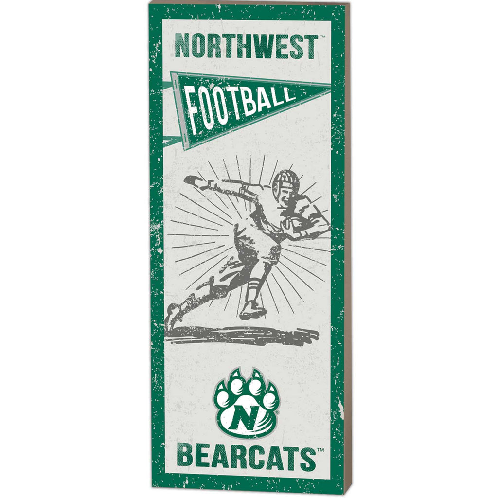 7x18 Vintage Player Northwest Missouri State University Bearcats