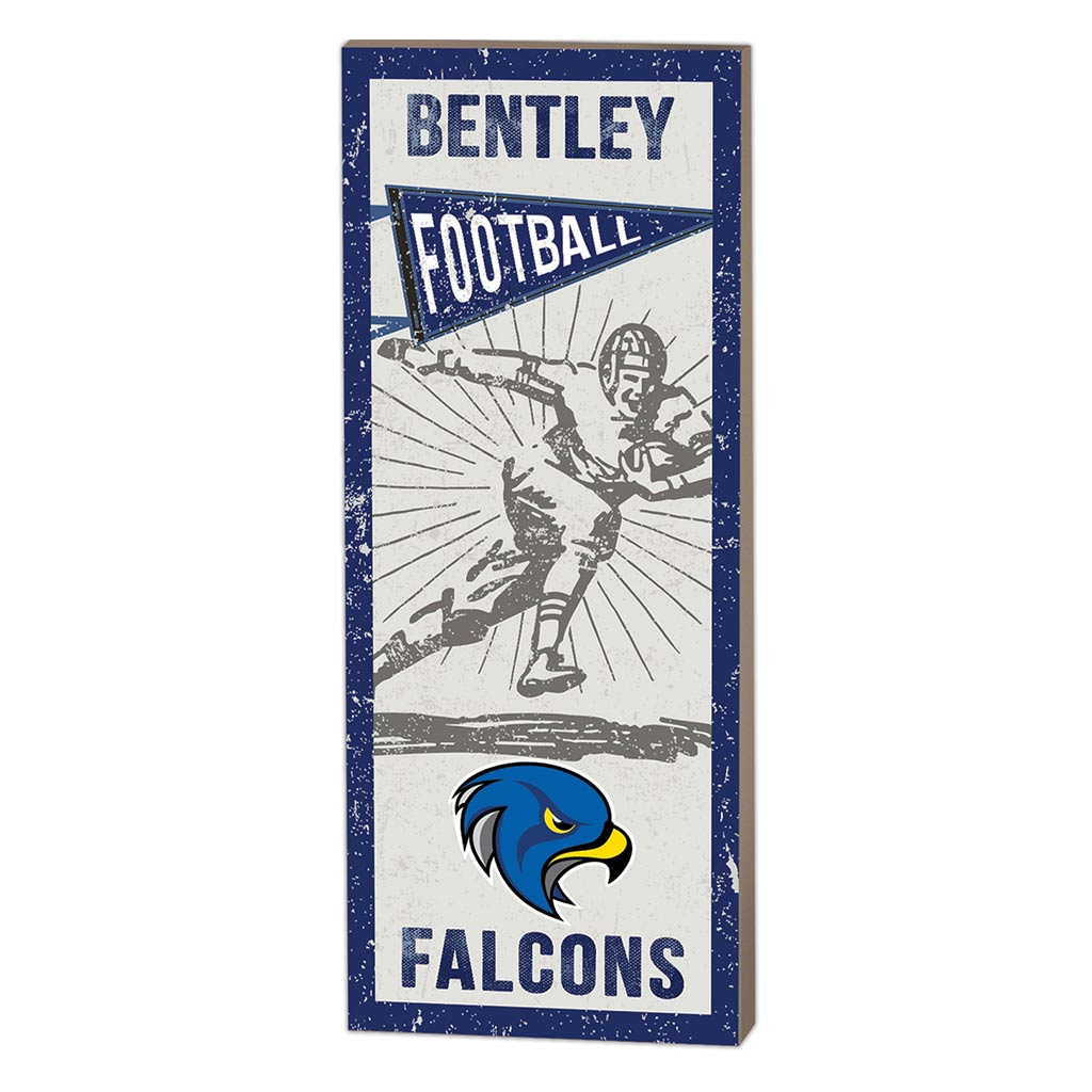 7x18 Vintage Player Bentley College Falcons