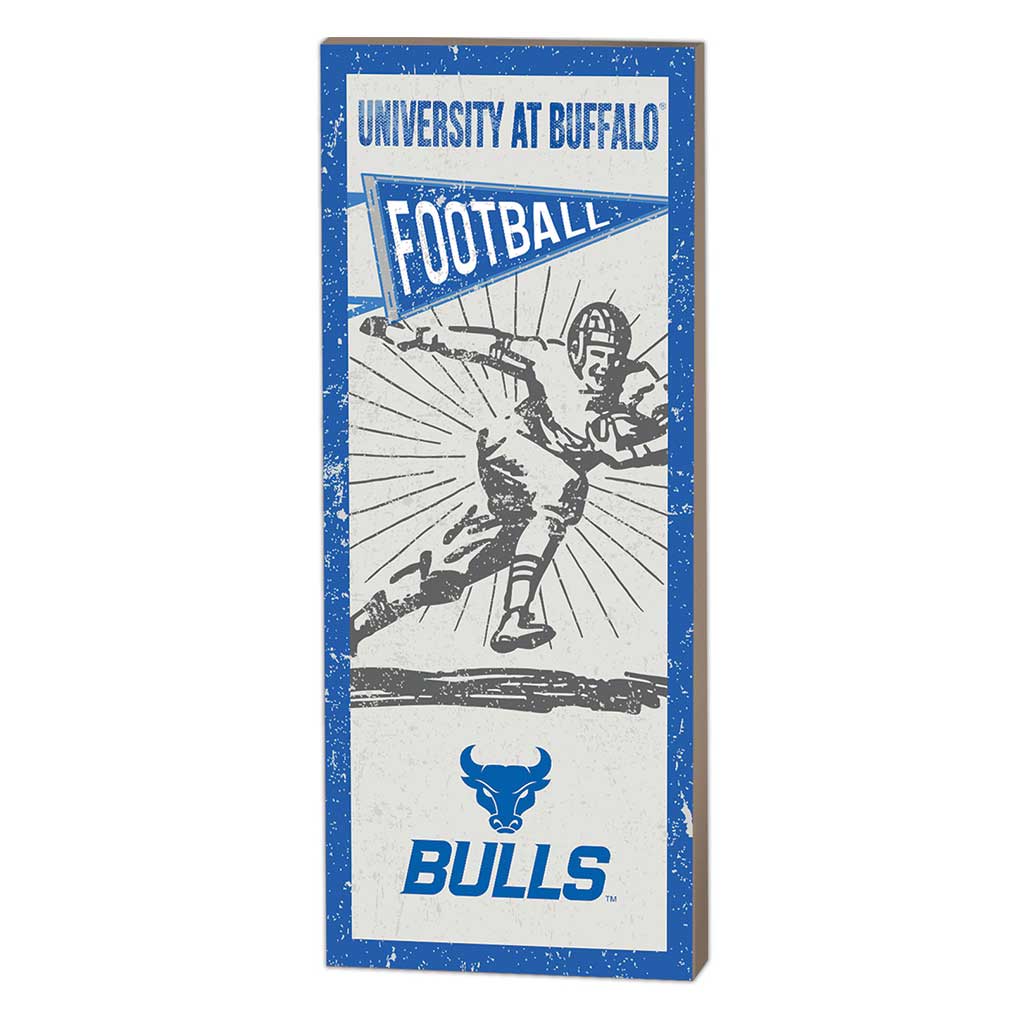7x18 Vintage Player University at Buffalo