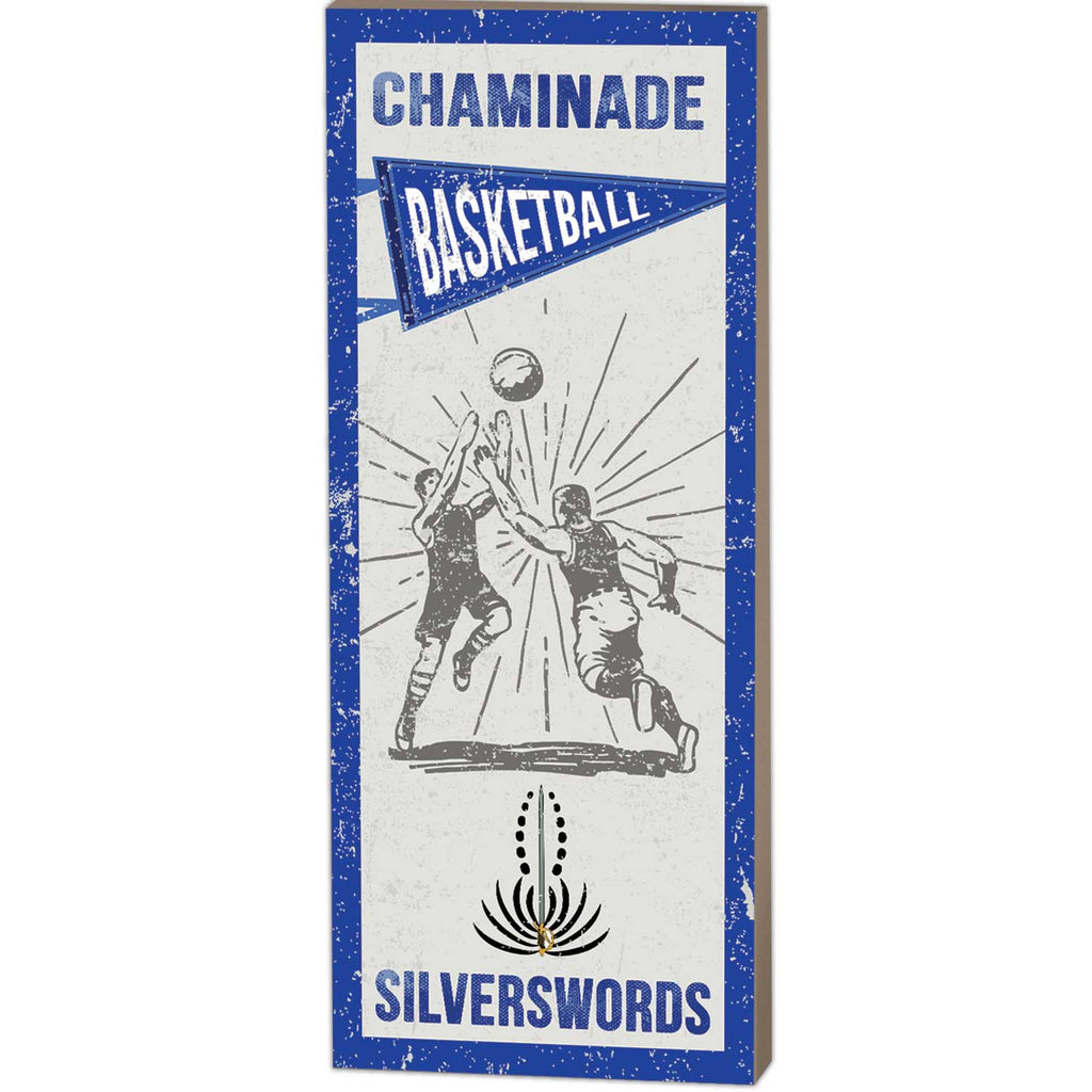 7x18 Vintage Player Chaminade University of Honolulu Silverswords Basketball