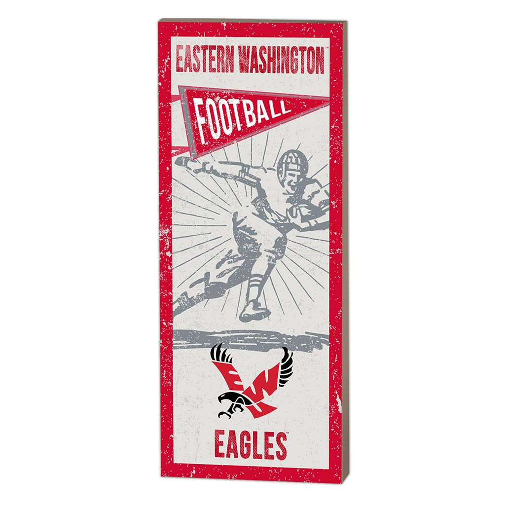 7x18 Vintage Player Eastern Washington Eagles