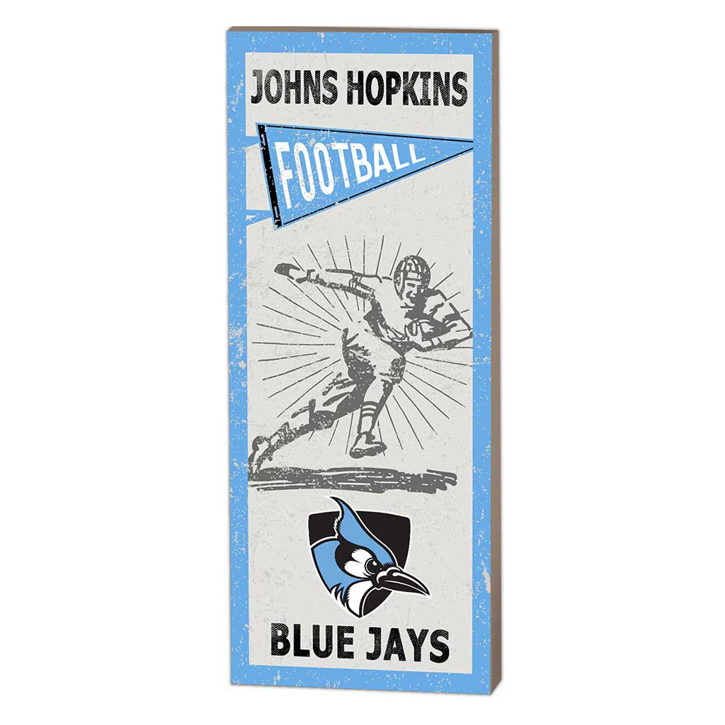 7x18 Vintage Player Johns Hopkins Blue Jays