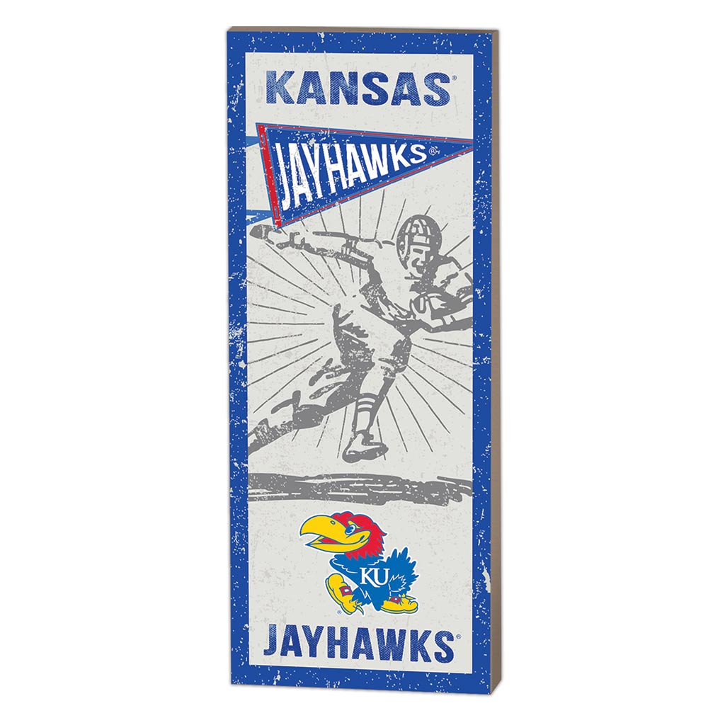 7x18 Vintage Player Kansas Jayhawks