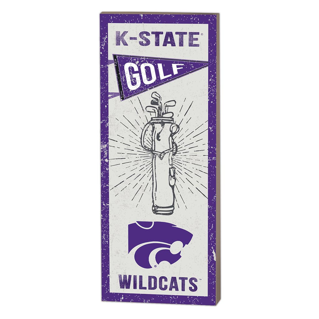 7x18 Vintage Player Kansas State Wildcats Golf