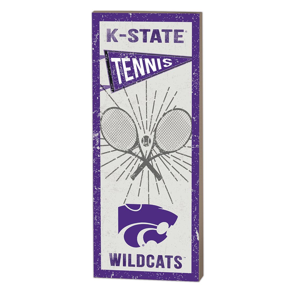 7x18 Vintage Player Kansas State Wildcats Tennis