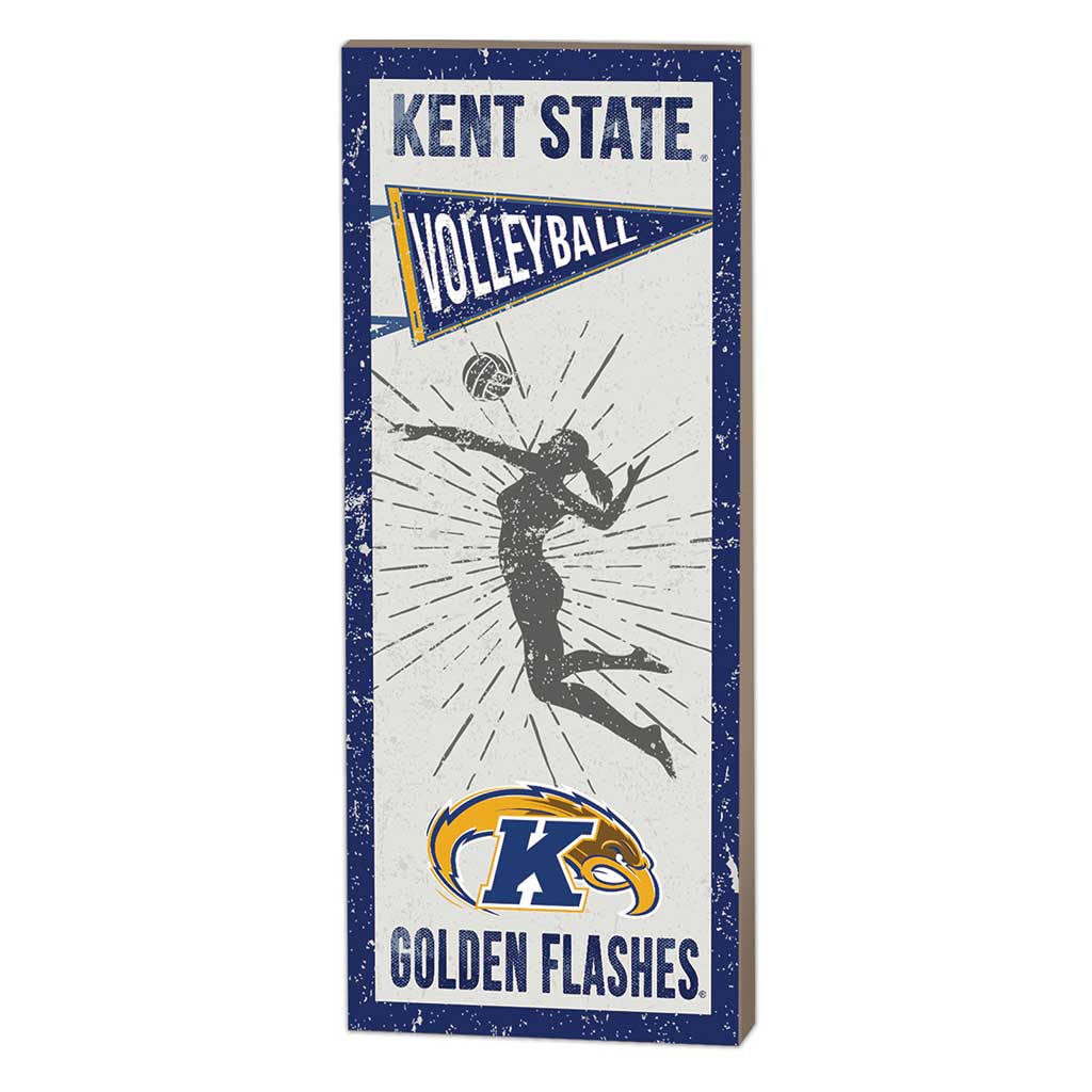 7x18 Vintage Player Kent State Golden Flashes Volleyball Women