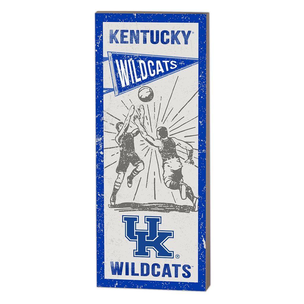 7x18 Vintage Player Kentucky Wildcats Basketball