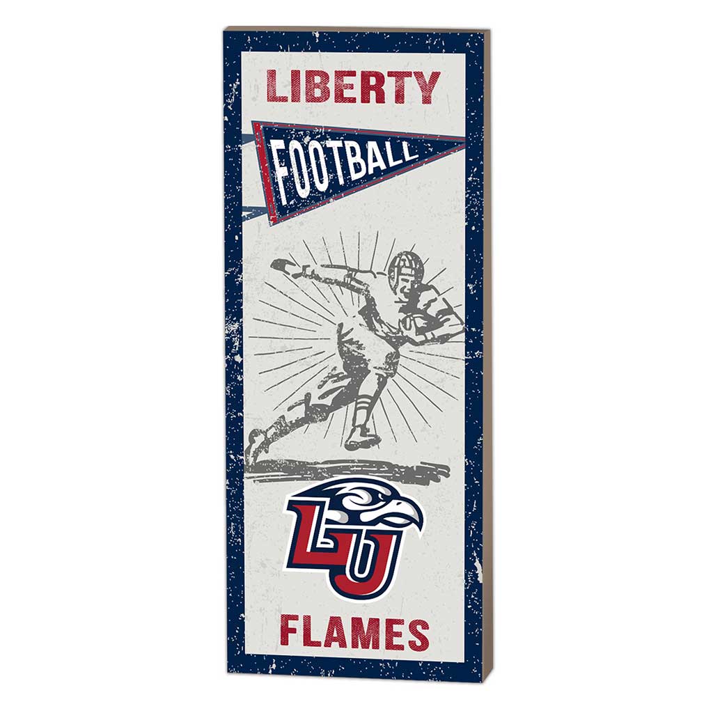 7x18 Vintage Player Liberty Flames