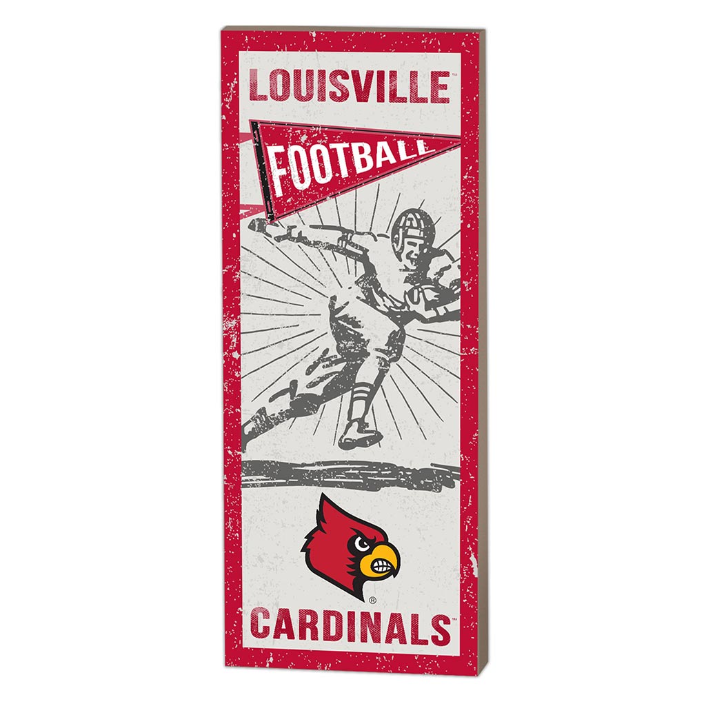 7x18 Vintage Player Louisville Cardinals