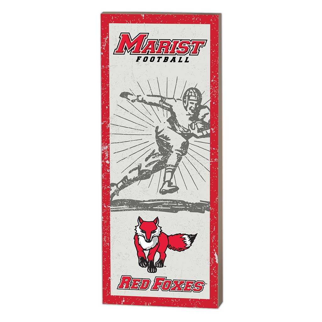 7x18 Vintage Player Marist College Red Foxes