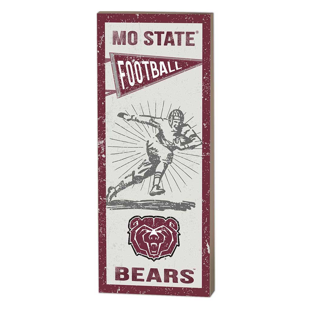 7x18 Vintage Player Missouri State Bears