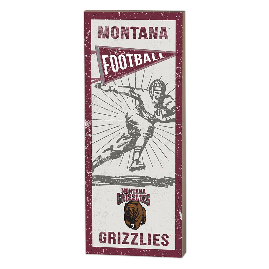 7x18 Vintage Player Montana Grizzlies