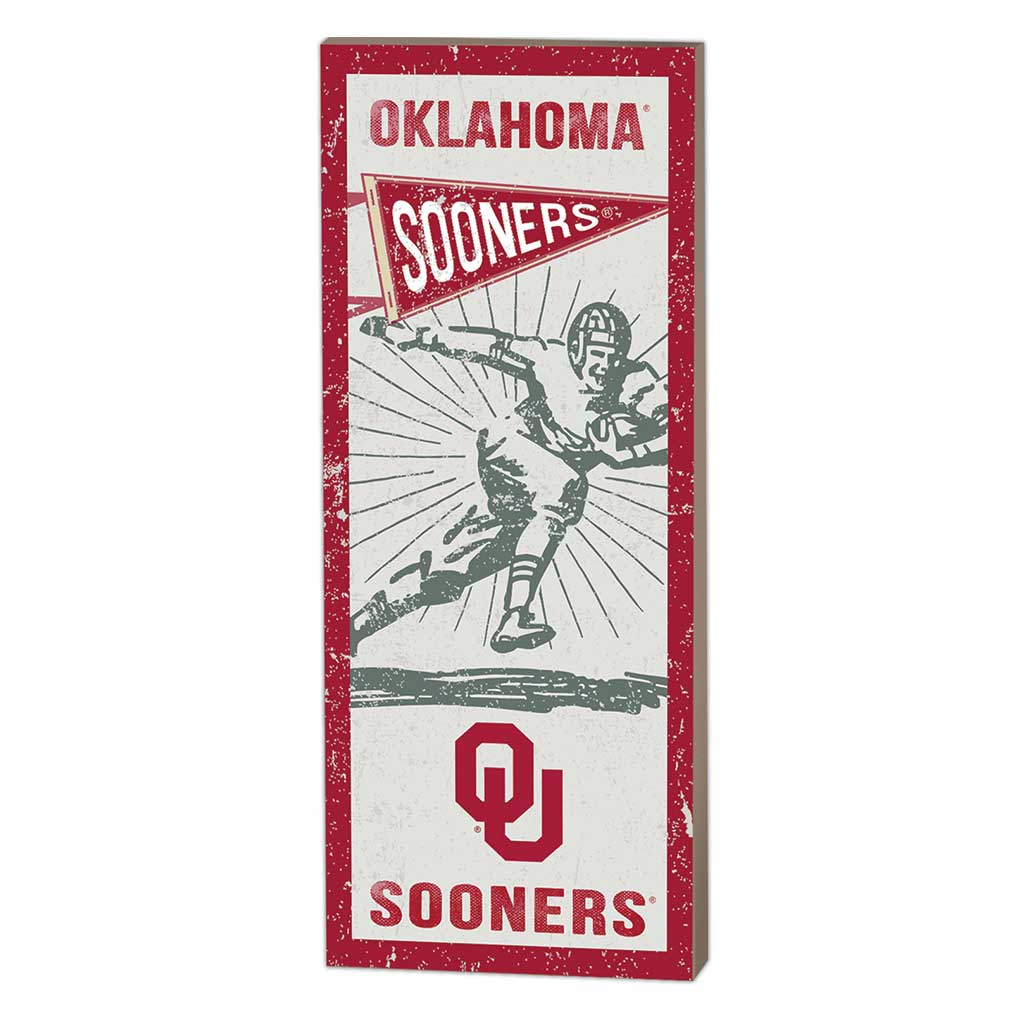 7x18 Vintage Player Oklahoma Sooners