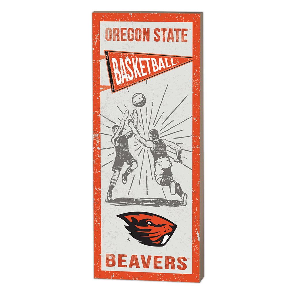 7x18 Vintage Player Oregon State Beavers Basketball