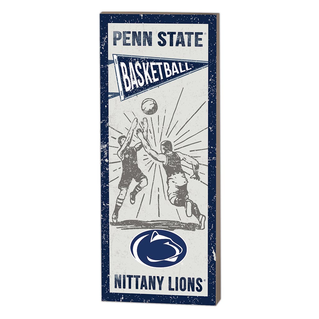 7x18 Vintage Player Penn State Nittany Lions Basketball