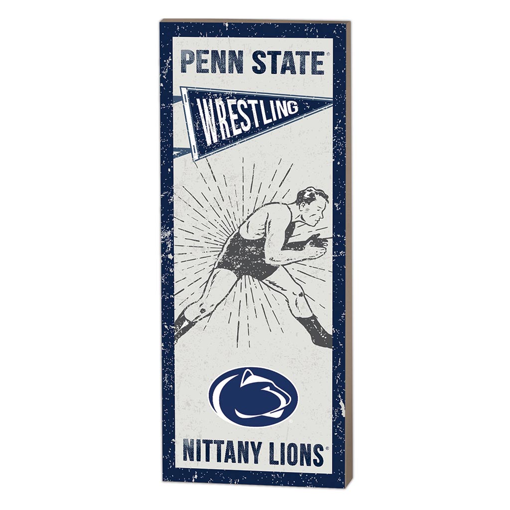 7x18 Vintage Player Penn State Nittany Lions Wrestling