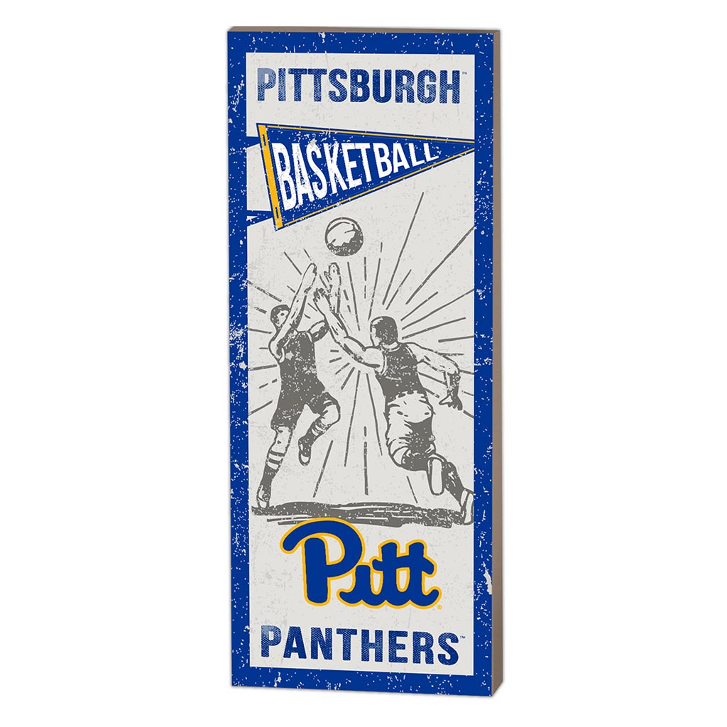 7x18 Vintage Player Pittsburgh Panthers Basketball