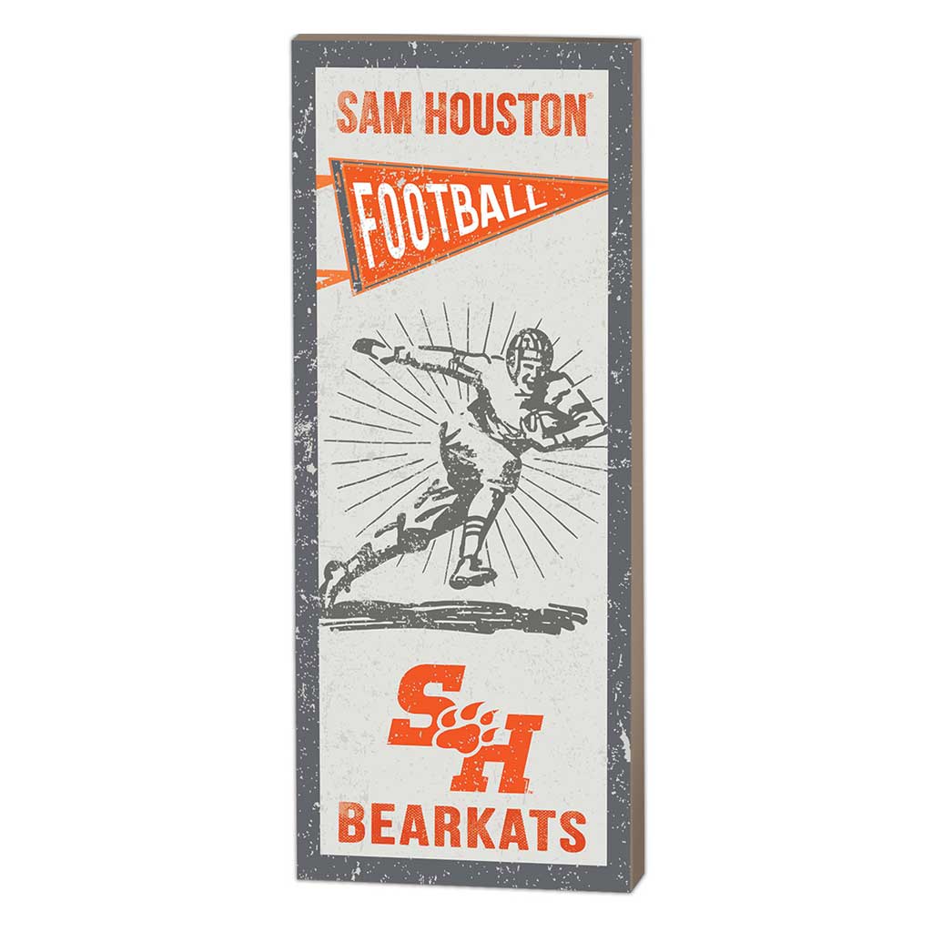 7x18 Vintage Player Sam Houston State Bearkats