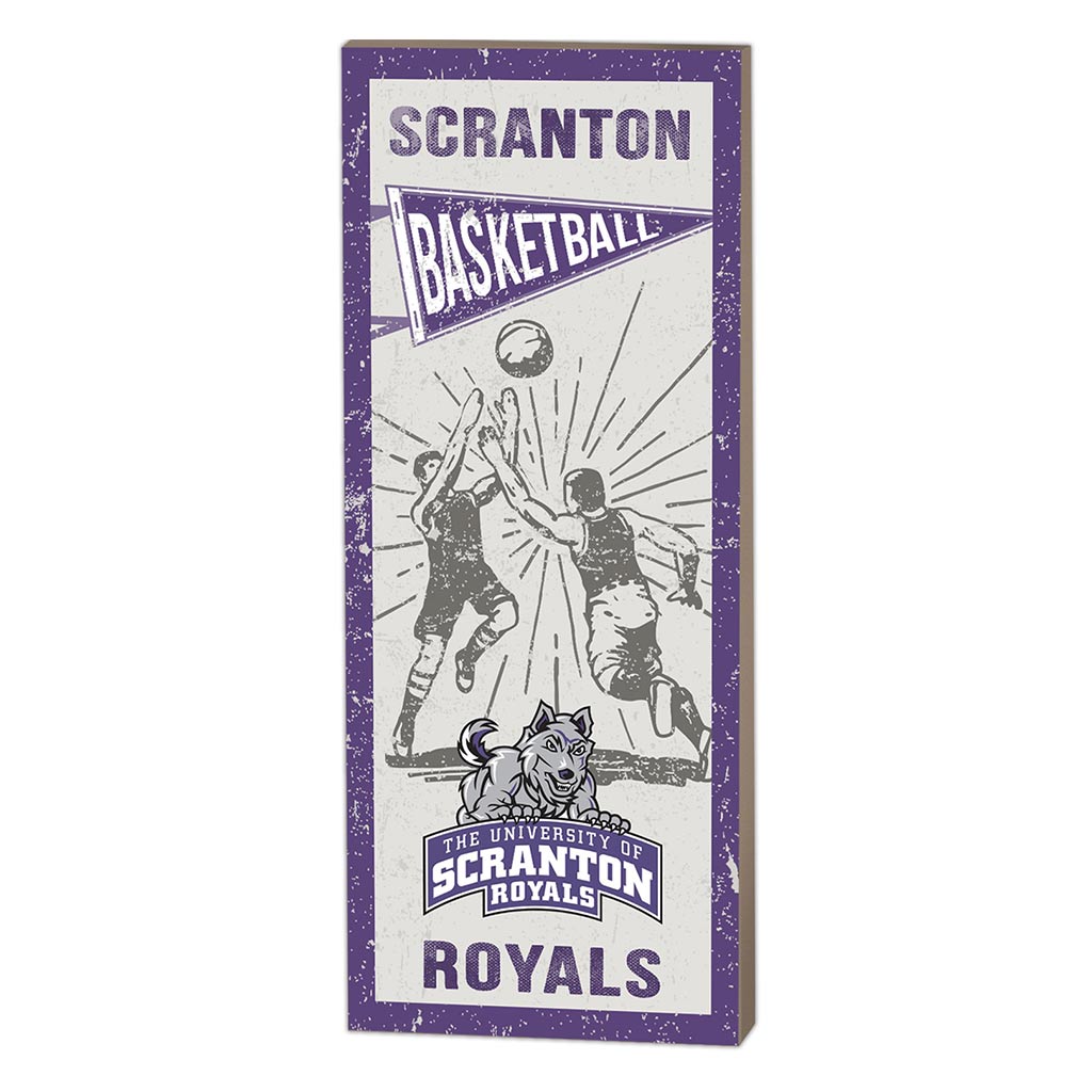 7x18 Vintage Player Scranton Royals Basketball