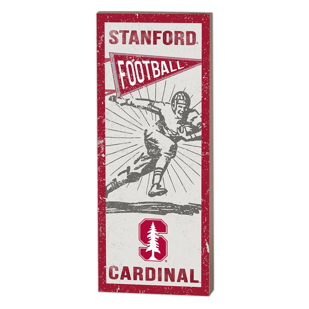 7x18 Vintage Player Stanford Cardinal color