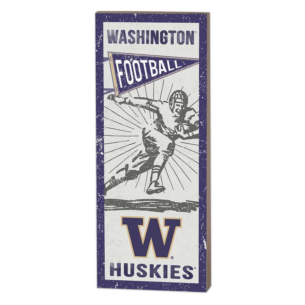 7x18 Vintage Player Washington Huskies