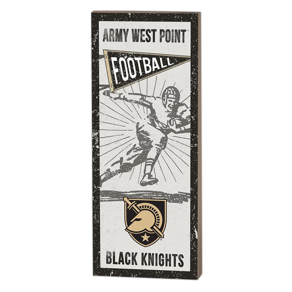 7x18 Vintage Player West Point Black Knights