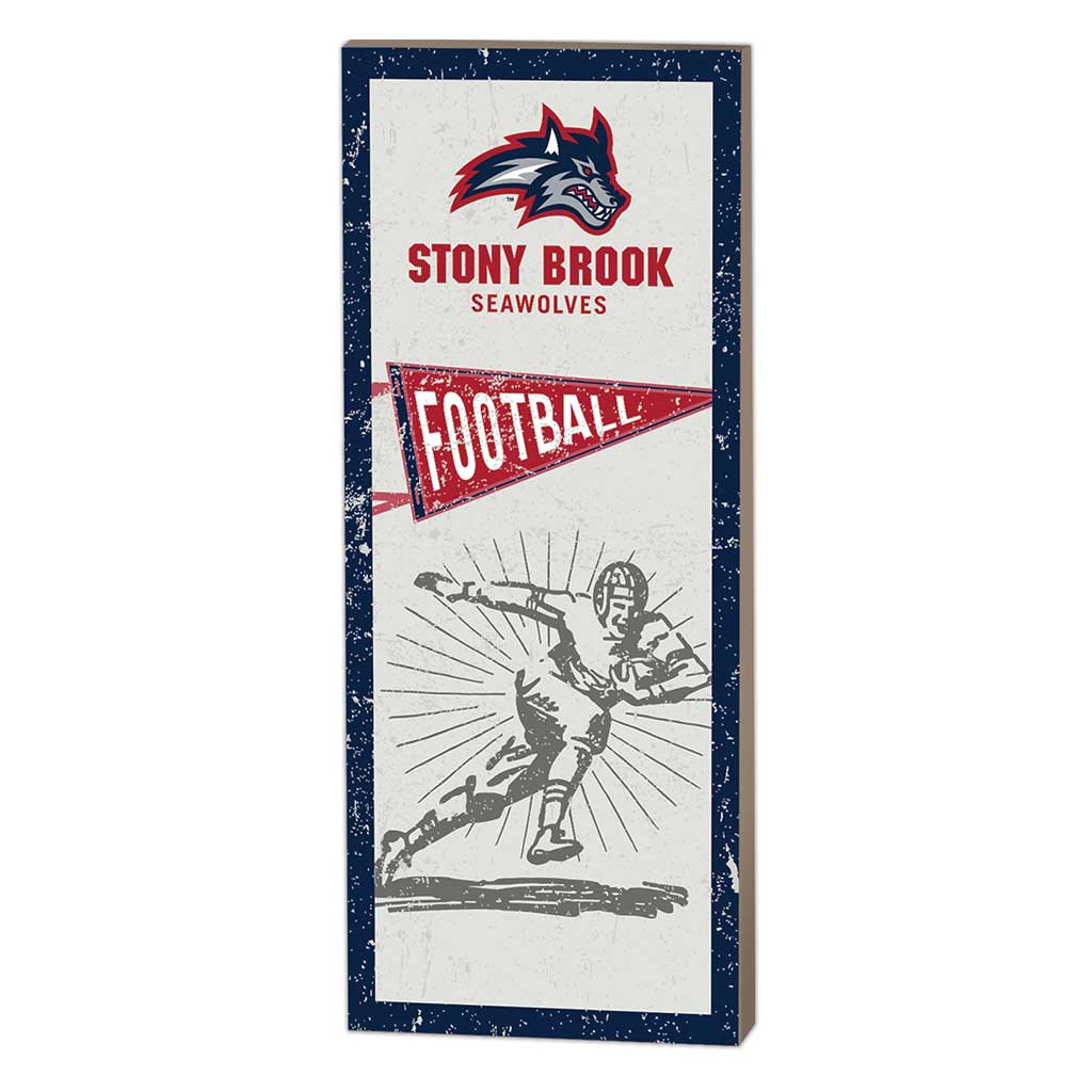 7x18 Vintage Player Stony Brook Seawolves