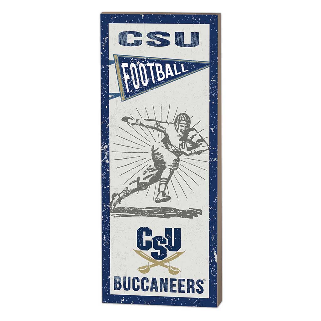 7x18 Vintage Player Charleston Southern Buccaneers
