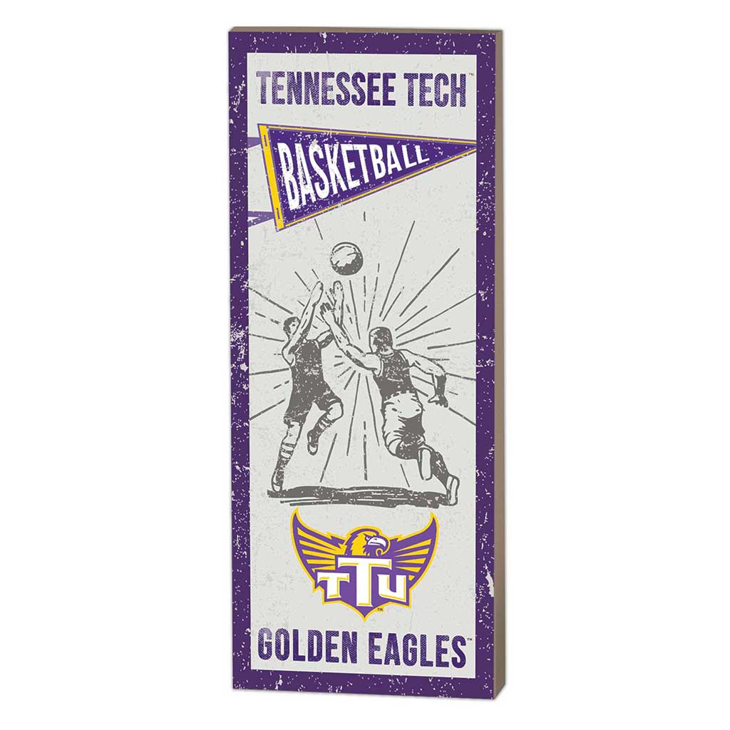 7x18 Vintage Player Tennessee Tech Golden Eagles Basketball