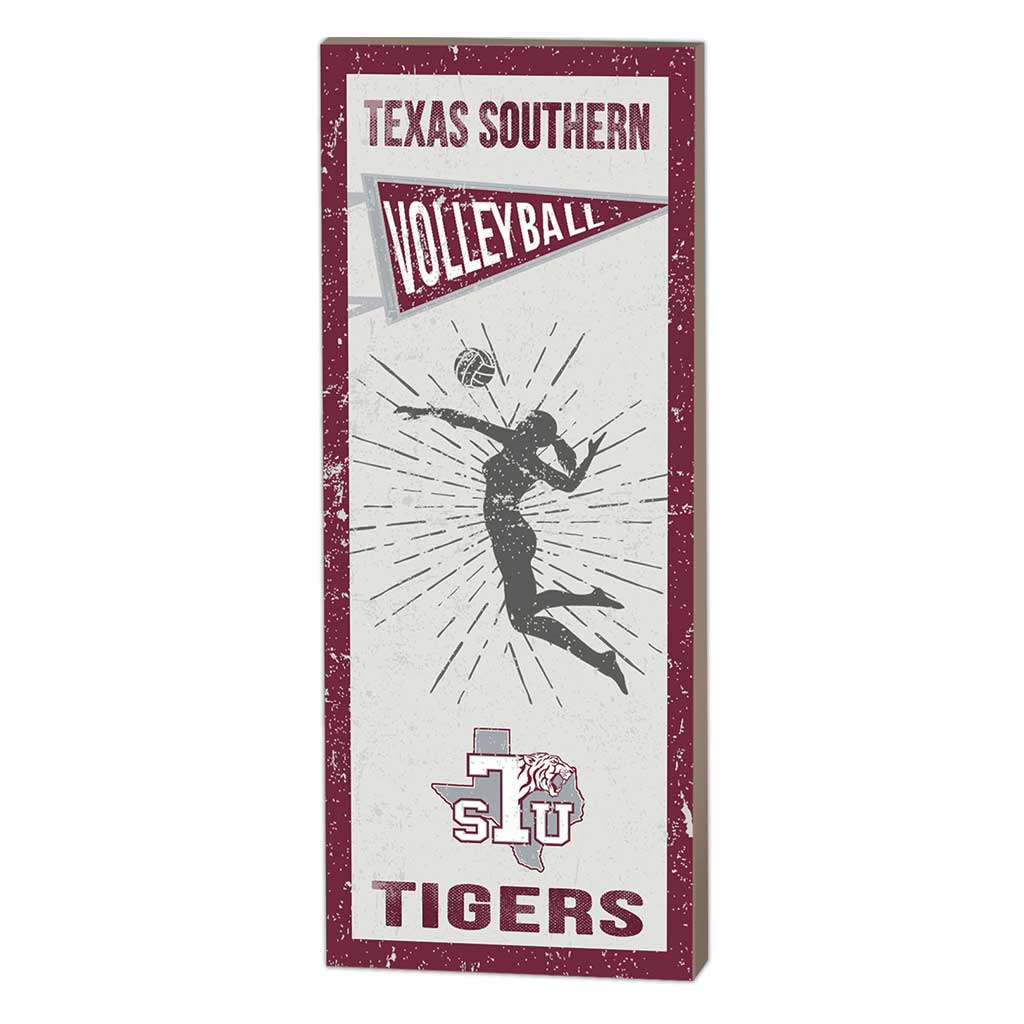7x18 Vintage Player Texas Southern Tigers Volleyball Women