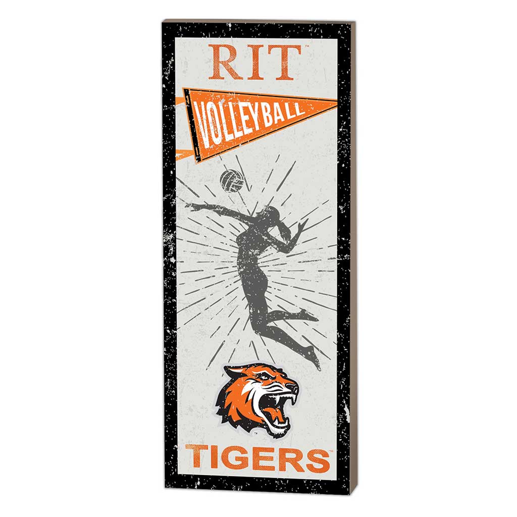 7x18 Vintage Player Rochester Institute of Technology Tigers - Girl's Volleyball