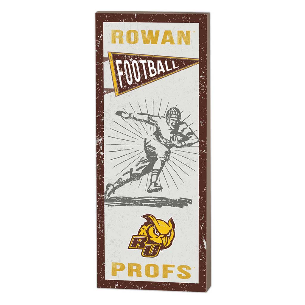 7x18 Vintage Player Rowan University Profs