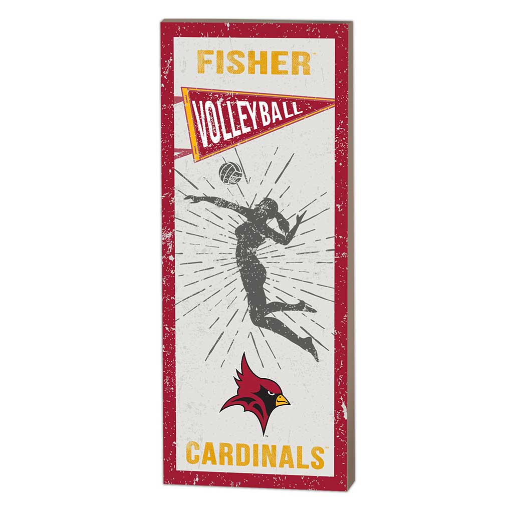 7x18 Vintage Player St. John Fisher College Cardinals - Girl's Volleyball