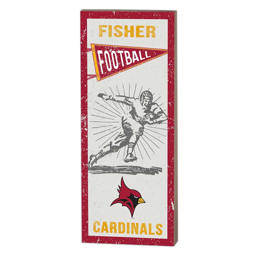 7x18 Vintage Player St. John Fisher College Cardinals