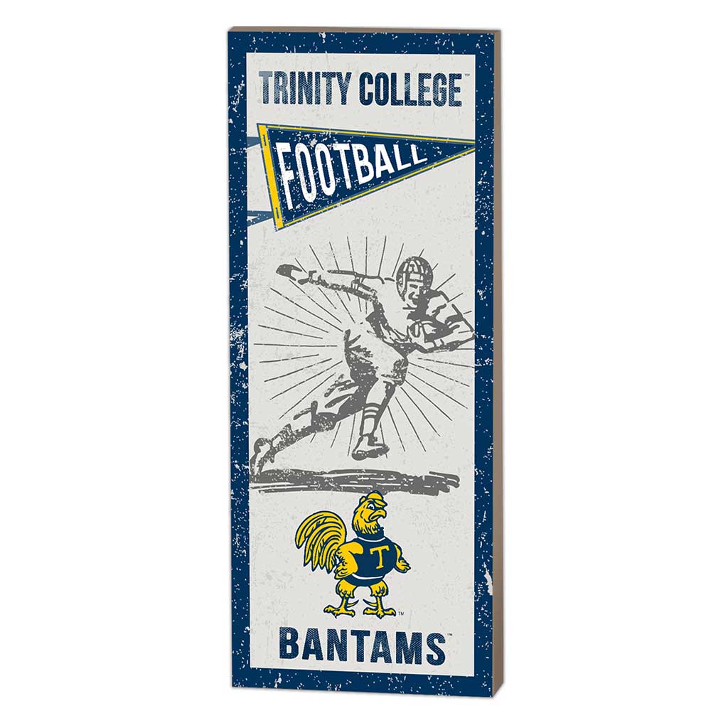 7x18 Vintage Player Trinity College Bantams