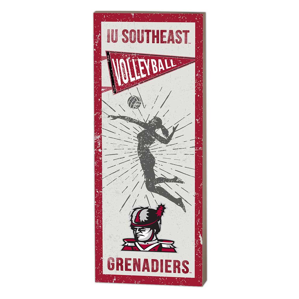7x18 Vintage Player Indiana University Southeast Grenadiers - Girl's Volleyball
