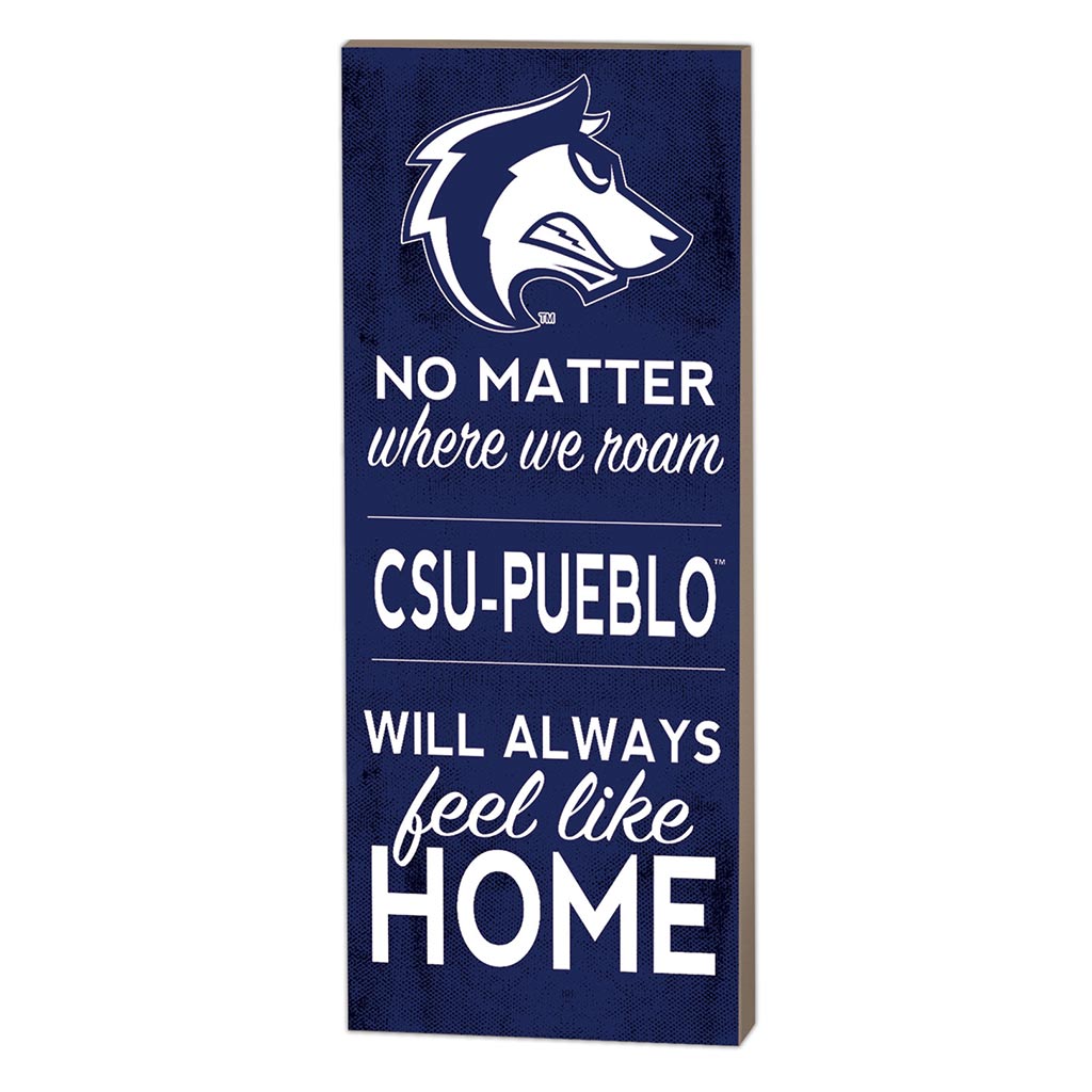 7x18 No Matter Where Colorado State-Pueblo Thunder Wolves