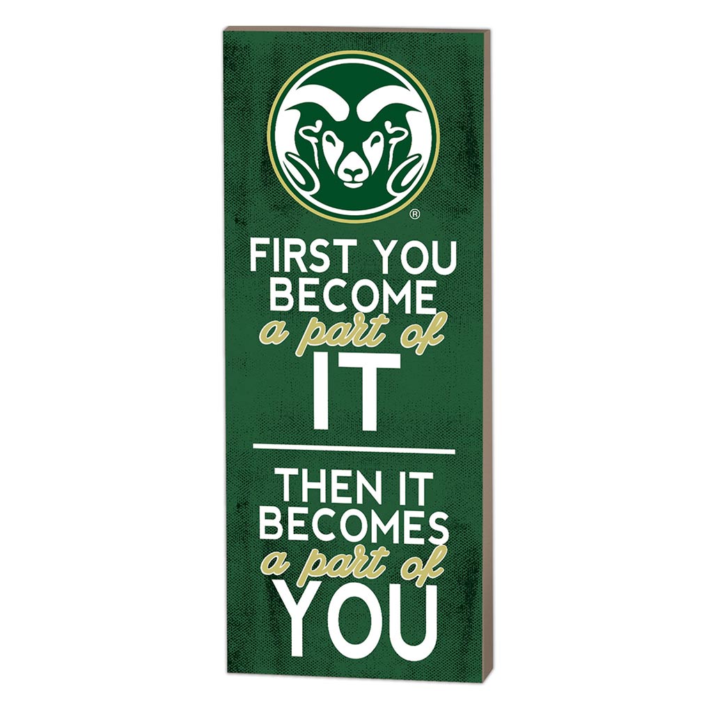 7x18 First You Become Colorado State-Ft. Collins Rams
