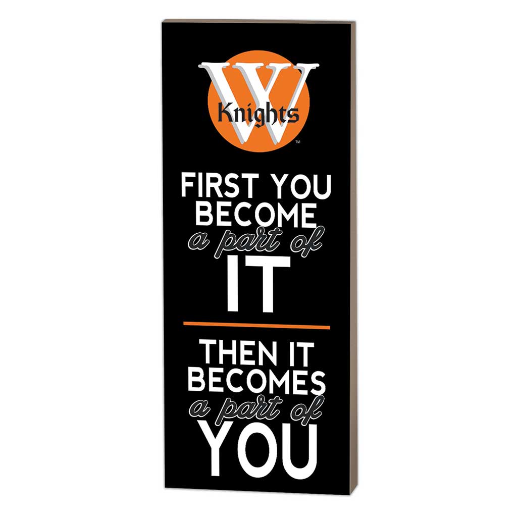 7x18 First You Become Wartburg College Knights