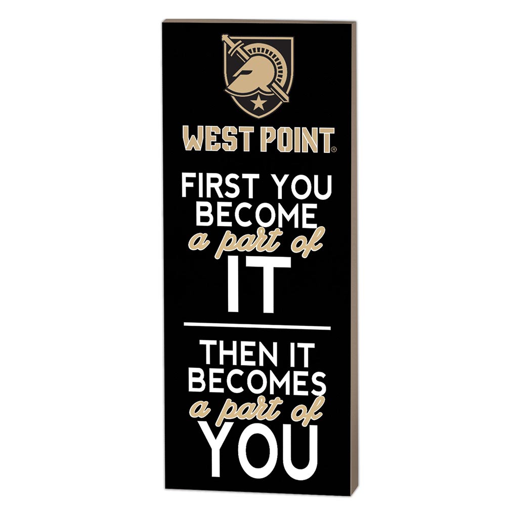 7x18 First You Become West Point Black Knights - Special