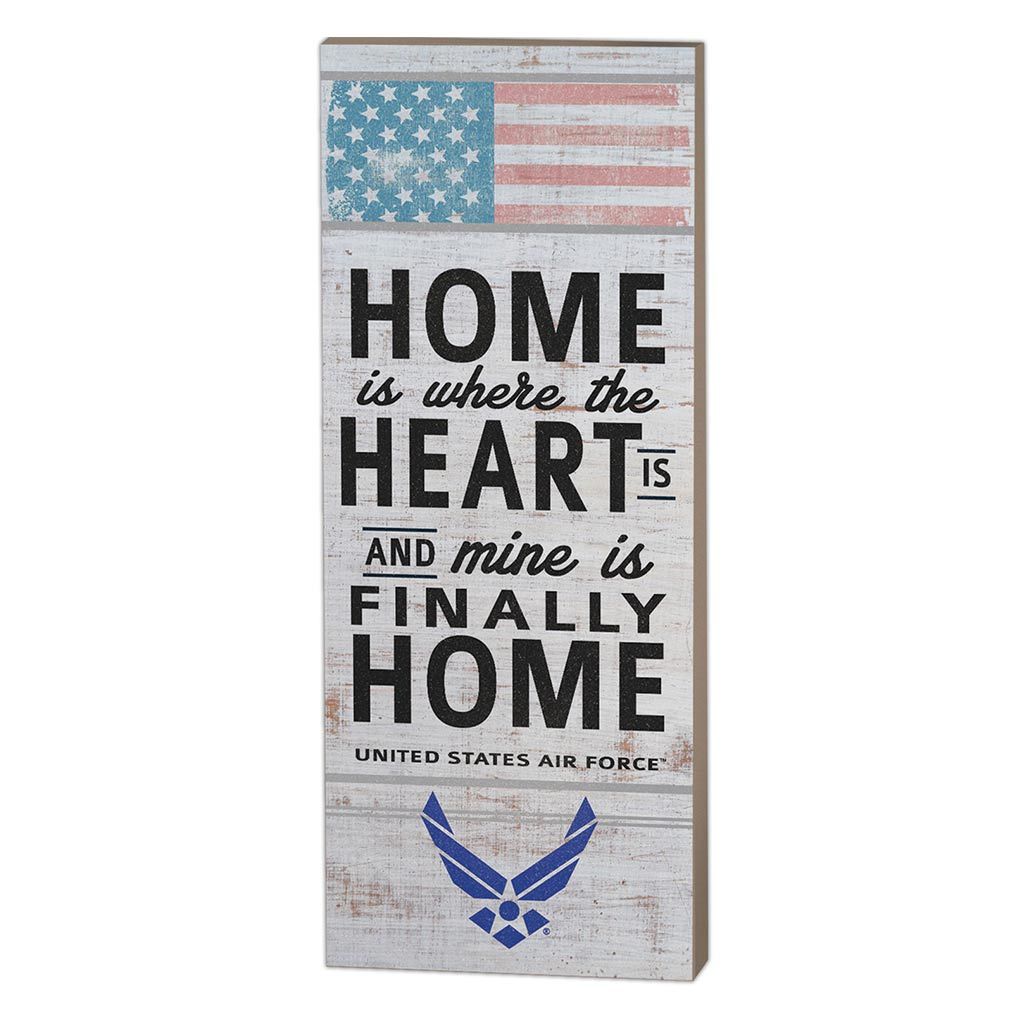 7x18 Home is Where the Heart is Air Force